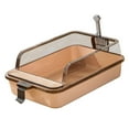 thumbnail image 4 of Xuanheng Cat Toilet Open Top Cat Litter Container Pets Accessories PP Cat Litter Tray Brown, 4 of 8