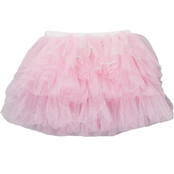 Wenchoice Girl's Pink Layered Tutu - M(3T-4T)