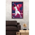 thumbnail image 2 of MLB Atlanta Braves - Ronald Acuna Jr 19 Wall Poster, 22.375" x 34", Framed, 2 of 2