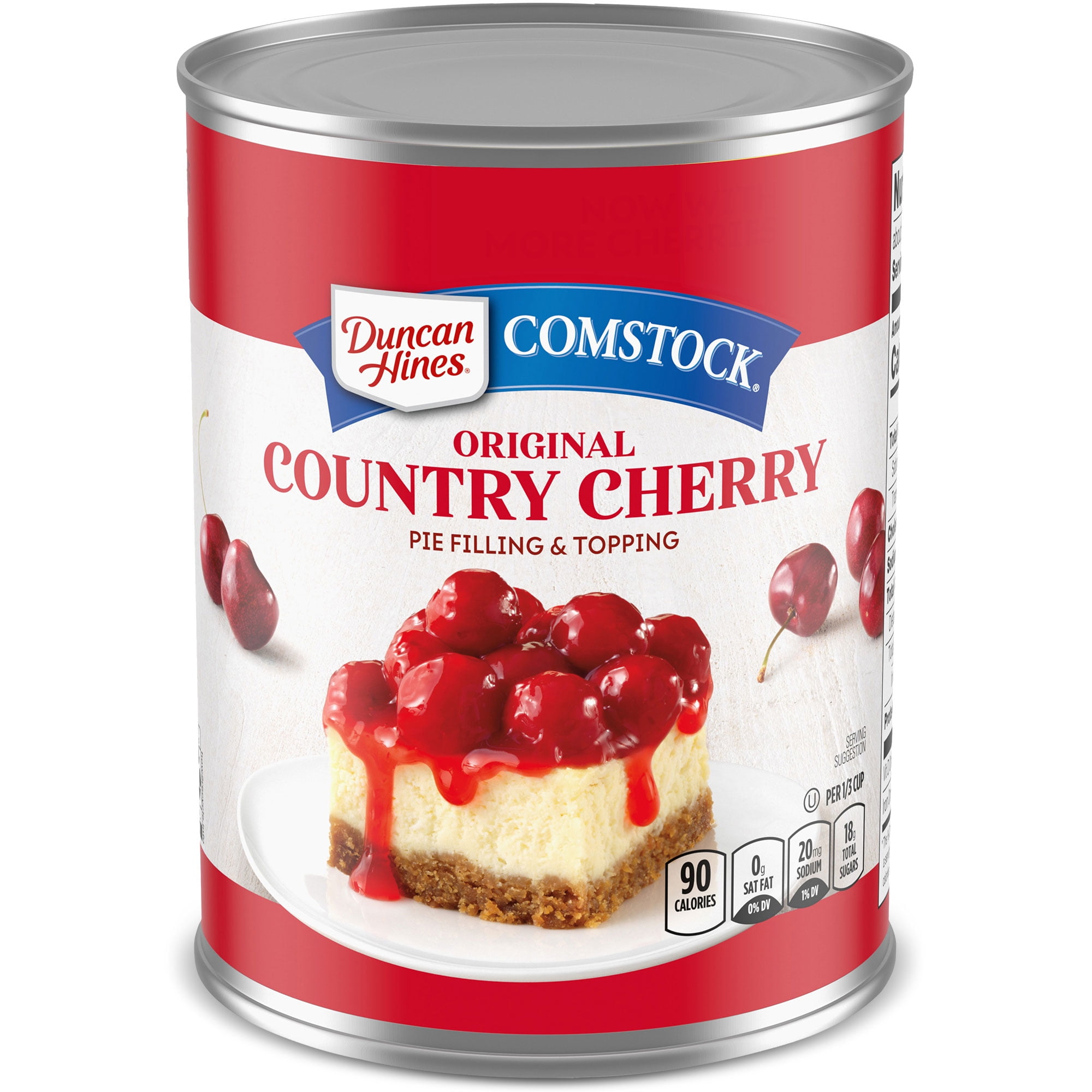 Duncan Hines Comstock Original Country Cherry Pie Filling and Topping
