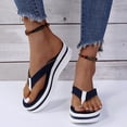 thumbnail image 1 of Sandalias de moda para mujer, zapatillas casuales de suela gruesa para personas de verano perezosas Wmkox8yii hj789, 1 of 6