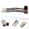 thumbnail image 4 of BUYISI 1Pc Abs Car Stereo Radio Harness Radio Wiring Harness Connector Adapter For Toyota Quick Installation, Easy To Use, 4 of 5