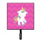 thumbnail image 1 of "Treasures Pink Chevron Unicorn Gancho de pared, pequeño, multicolor" Caroline's Treasures BB6809SH4, 1 of 1