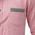 thumbnail image 4 of Guluxicc Golf Shirts for Men Button Down Long Sleeve Shirts with Pocket Classic Fit Summer Vacation Casual Outfit, 4 of 5