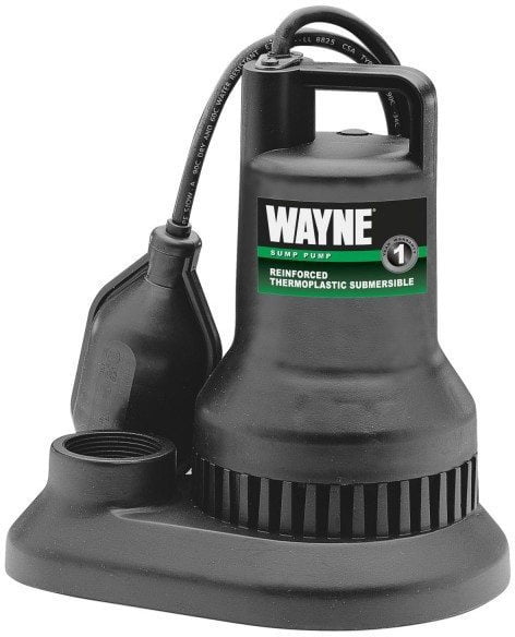 Wayne 1/3Hp Plastic Sump Pump 