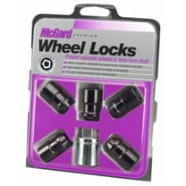 McGard Black Cone Seat Wheel Locks Automotive Specialty Parts, 5 Piece