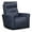 Blue, variant on Pemberly Row Contemporary Vintage Slate Power Swivel Glider Recliner