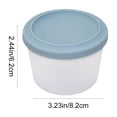 thumbnail image 3 of Silicone Pet Food Storage Container 8.2cm, Microwave and Freezer Safe Sealed Lid for Cat Wet Food, Airtight Mini Food Container for Fridge Storage, Reusable Food Grade Container for Pets, 3 of 7