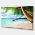 thumbnail image 2 of Designart 'Praslin Island Seychelles Beach ' Seashore Photo Canvas Print, 2 of 3
