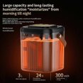 thumbnail image 4 of 3L Air Humidifier 3 Nozzles Smart Cool Mist Humidifier for Home Bedroom Office Night Light USB Humidifier Diffuser, 4 of 5