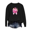 thumbnail image 4 of Pincandy Breast Cancer Sweatshirts for Women | Long Sleeve Breast Cancer Awareness Shirt, Pullover Pink Crewneck Survivor Sweatshirt, 4 of 4