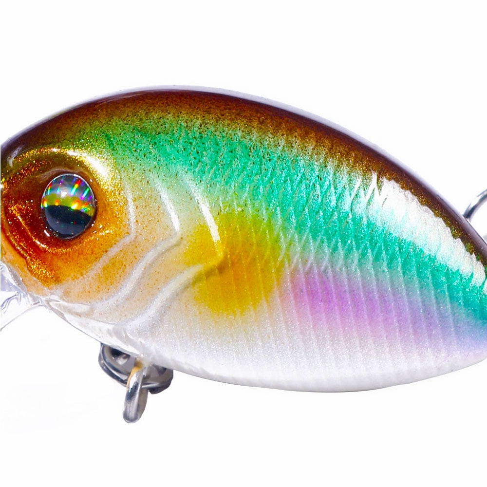 HENGJIA Crankbaits Set Lure Small Crankbaits  Fishing Hard Baits Swimbaits Topwater Lures Kit Fishing Tackle Minnow Vib Set for Trout Bass Perch Fishing Lures