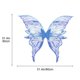 thumbnail image 3 of Disfraz de Halloween de alas de avispa azules, 3 of 6