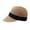 Khaki, variant on Women's Foldable Straw Baseball Cap, Casual Beach Sun Hat, Packable and Travel Friendly Sun Hat for Outdoor Activities, Garden, and Gift - Khaki