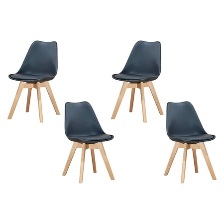 Best Master Furniture Mid Century Urban Dining Chairs - Set of