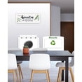 thumbnail image 2 of Trendy Decor 4U "The Laundry Room" Framed Wall Art, Modern Home Décor White Framed Print for Living Room, Bedroom & Farmhouse Wall Decoration by Cindy Jacobs 39"x15", 2 of 2