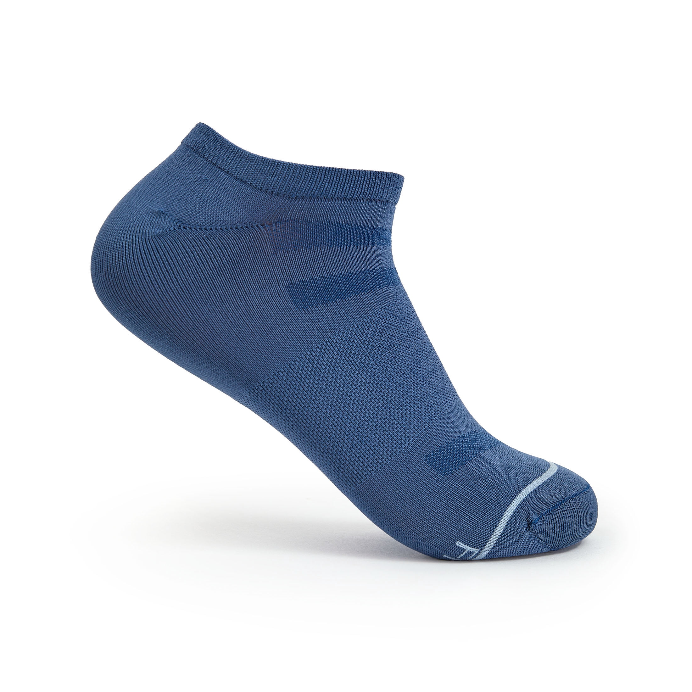 Fruit of the Loom Beyond Soft No Show Socks for Women, Blue Assorted, Sizes 4-10 (6-Pack)