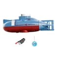 thumbnail image 4 of Mini submarino RC de juguete de buceo, juguete de buceo submarino para niños en bañeras. azul, 4 of 9