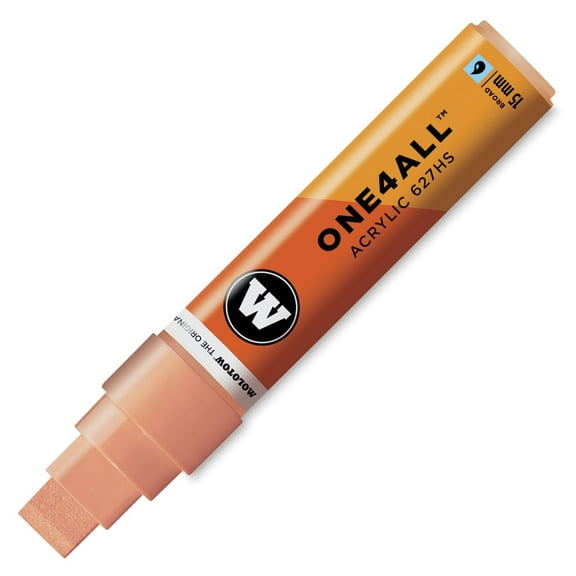 MOLOTOW 15mm Wide Tip Acrylic Pump Marker Peach Pastel