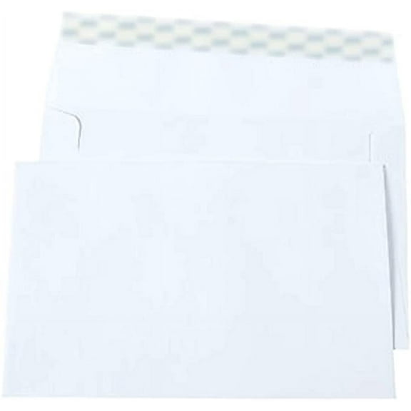 MyOfficeInnovations EasyClose Invitation Envelopes 5.75" x 8.75" White Wove 100/Bx 394063