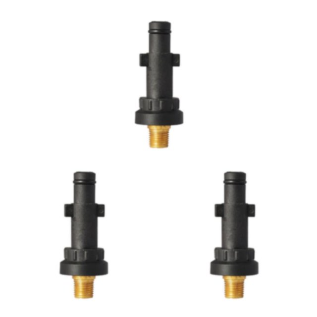 relayinert 1pc Pressure Washer Adapter Foam Nozzle Adapter Car Accessories Washing Type D 3Set