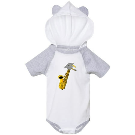 

Inktastic Saxophone Graduate Gift Baby Boy or Baby Girl Bodysuit