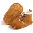 thumbnail image 1 of XINQIHANG Baby Booties Newborn Infant Unisex Velvet Rubber Anit-Slip Sole Shoes, 1 of 6