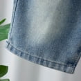 thumbnail image 6 of MuXiKeJi Clothes Toddler Shorts for Boys 2t Cartoon Printed Elastic Waistband Denim Shorts Soft Basic Soccer Shorts Boys Summer Clothes, 6 of 6