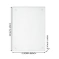 thumbnail image 2 of Transparent Cutting Board For Countertop Clearance Sale Acrylic Cutting Board With Anti Ideal For Kitchen & Veggies,,1PC Clear, 2 of 2