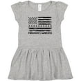 thumbnail image 3 of Inktastic Parkinson's Awareness Gray Ribbons and Flag Girls Toddler Dress, 3 of 5