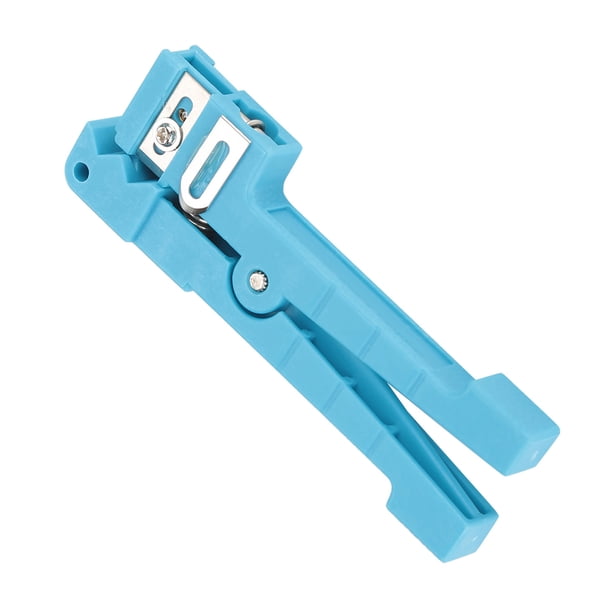 Herramienta Cortadora Peladora de Cables de Fibra Óptica Con Cuchillas Ajustables Agardo Comomodo Ligero y Compacto para Pelar Cables Coaxiales MantenimientO
