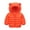 Orange, variant on XBASW Toddler Baby Ear Hooded Winter Jacket Coat for Boys Girls Light down Cotton Outerwear Jacket 6M-5T