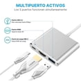 thumbnail image 3 of Adaptador USB C a HDMI 4K con USB y carga rápida, 3 of 7