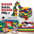 thumbnail image 2 of BiggoBlocks 432 pc Large Building Blocks Mega Set for Kids 3-8 Indoor/Outdoor, 2 of 8