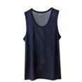 thumbnail image 2 of Ceisia Men's Mesh Breathable Tank Top Lightweight Sleeveless Undershirt for Daily Wear Navy XXXL Big & Tall Gifts for Father, 2 of 8