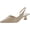 Sand Leather, variant on Franco Sarto Women's Devin Pointed Toe Kitten Heel Slingback Pump Black 6M