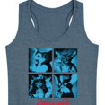 thumbnail image 3 of Gremlins 2 The New Batch - Stout, Dapper, Grim, & Artsy - Women's Racerback Tank Top, 3 of 5