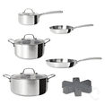 thumbnail image 3 of CoreClad 13-Piece Tri-Ply Stainless Steel Cookware Set, Induction Ready, 3 of 5