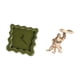 thumbnail image 5 of Reloj de pared cuadrado, escultura, adorno para baño, , cocina, estudio, sala de estar, estantería, porche, decoración, regalos, bandeja, 5 of 8