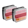 thumbnail image 1 of Waterproof Super Bright Trailer 16LED Taillight Rear Light for  Horse Box, Easy to Install, 12V Voltage, 1 of 8