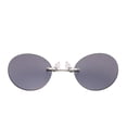 thumbnail image 2 of Gafas De Sol Sin Montura Gafas De Conductor Clip En La Nariz Lente Gafas Redondas Gafas Sin Marco De Moda Methold VI008945-02, 2 of 6