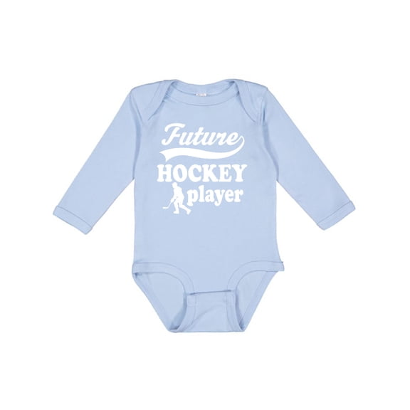 Inktastic Future Hockey Player Boys Sports Boys Long Sleeve Baby Bodysuit