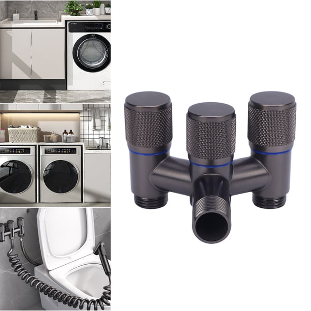 Divisor De Manguera, Ahorro De Espacio, 1 Entrada Y 3 Salidas, Divisor De Babero Para Manguera Para Patio