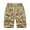Khaki, variant on cllios Men's Cargo Shorts Relaxed Fit Multi Pockets Shorts Outdoor Military Shorts Breathable Workwear Cargo Shorts