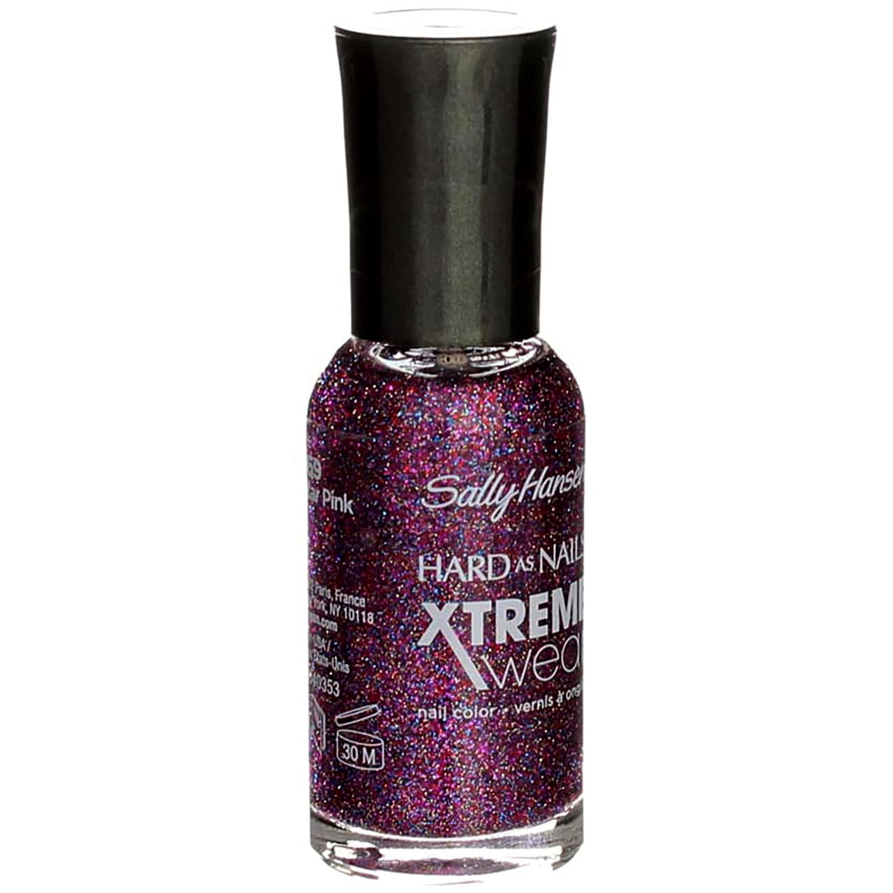 Sally HansenHard as Nails Xtreme Wear Nail Color, Rockstar Pink 0.40 oz (Pack of 4)