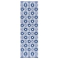 thumbnail image 2 of Safavieh Montauk Gulden Geometric Runner Rug, Navy/Ivory, 2'3" x 7', 2 of 8