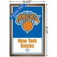 thumbnail image 3 of NBA New York Knicks - Logo 21 Wall Poster, 14.725" x 22.375", Framed, 3 of 3
