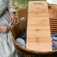 thumbnail image 3 of Mobutofu 1Pack Beige Traditional Design Washboard for Clothes 19.7x6.7x0.4in, 3 of 6