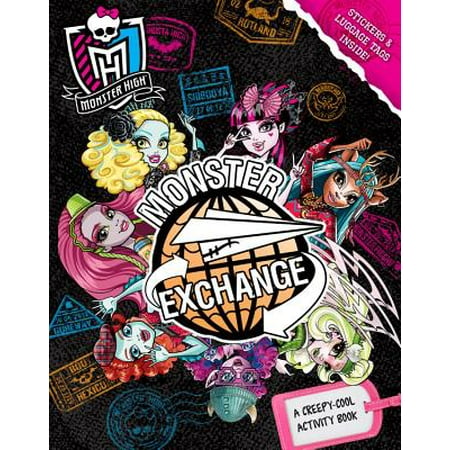 Monster High: Monster Exchange : A Creepy-Cool Activity Book