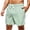 Light Green, variant on Mens Swim Trunks 2026 Summer Casual Strip Printed Loose Fit Elastic Waist Beach Shorts with Pockets Swim Shorts